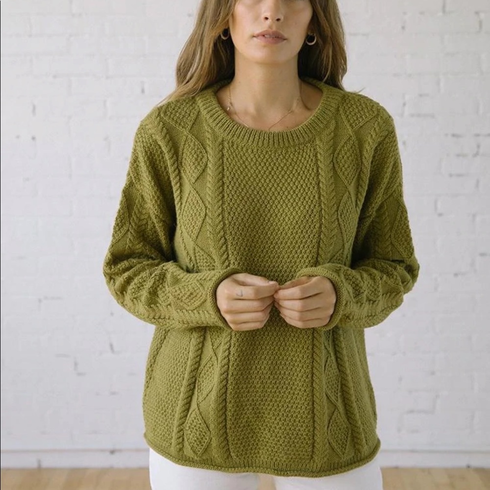 Tradlands Modern Fisher Sweater, Alpaca blend